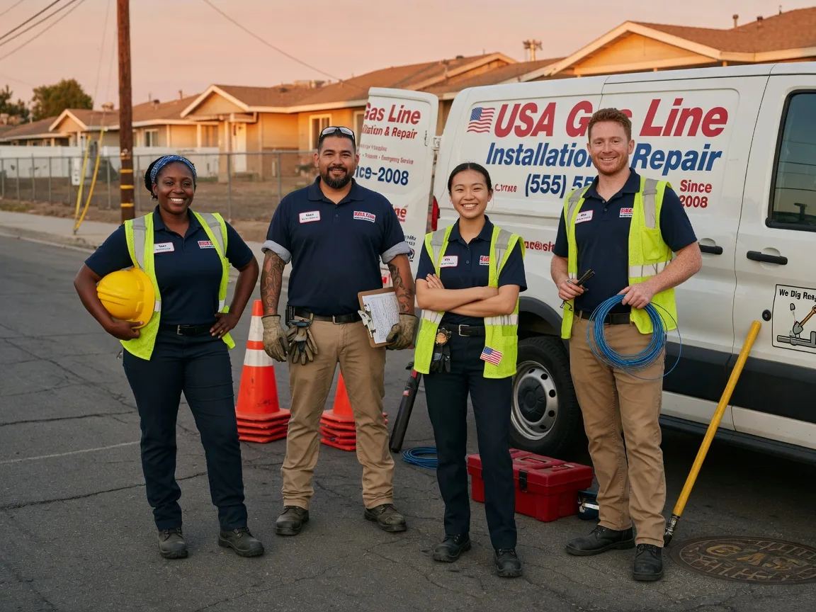 Gas Line Installation company in Alexander, IL