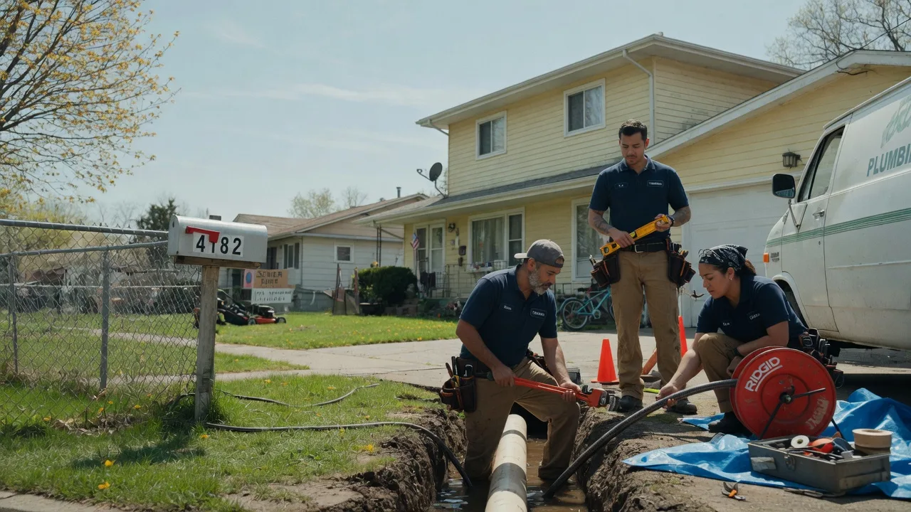 Gas Line Repair in Alexander, IL near me